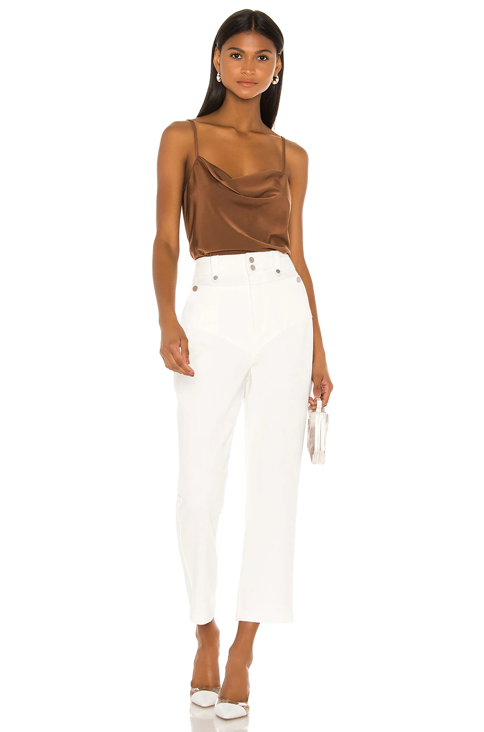 L'Academie Katlyn Top In Brown 4 L'Academie Katlyn Top In Brown - Image 4