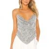 L'Academie The Mazarine Top In Silver