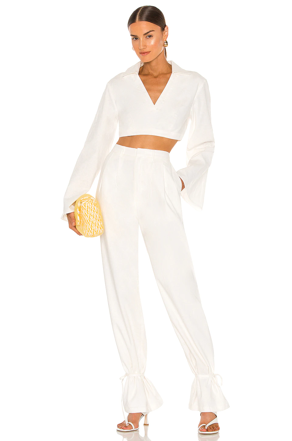 L'Academie Corinna Top In Ivory 4 L'Academie Corinna Top In Ivory - Image 4