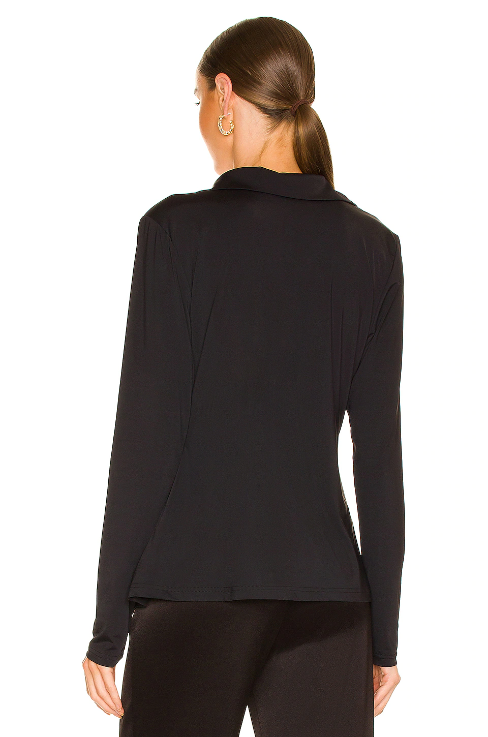 Laurel Top in Black L'Academie Laurel Top In Black -L'Academie Sales 2024 LCDE WS785 V3