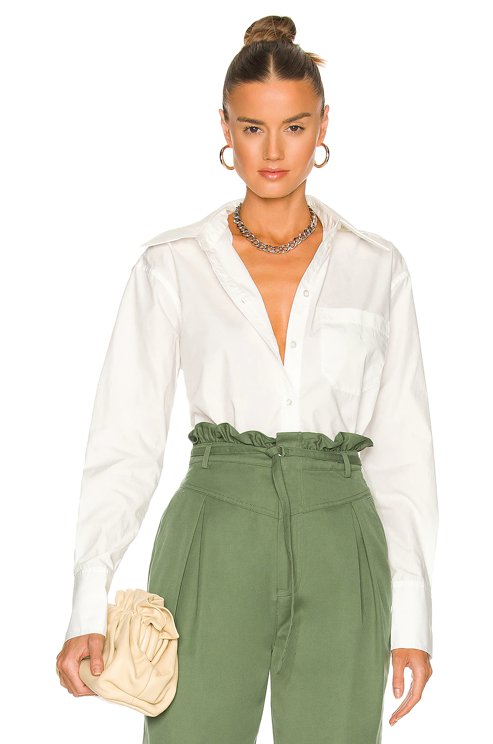 L'Academie Lenae Shirt In White