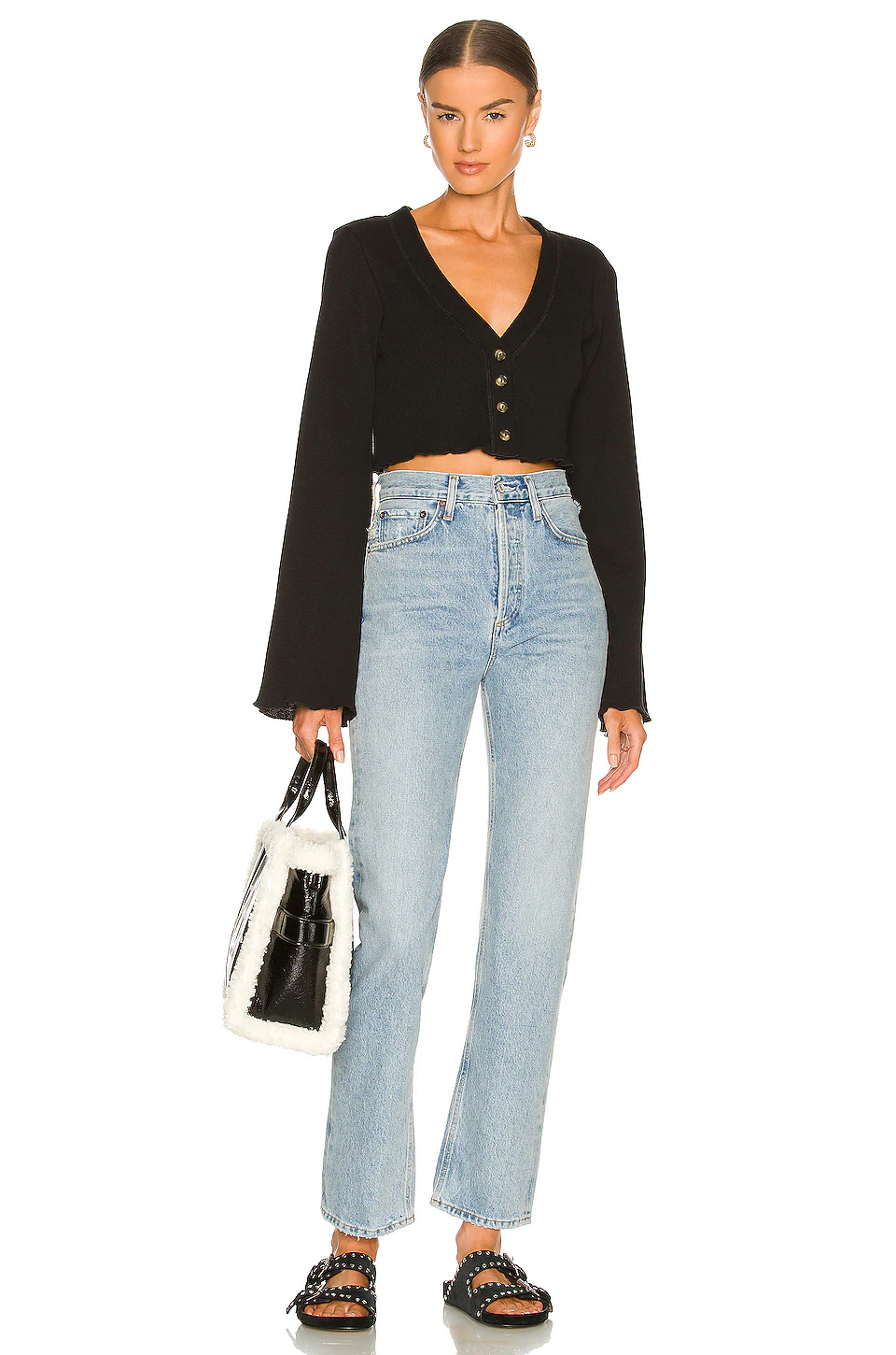 L'Academie Bella Top In Black 4 L'Academie Bella Top In Black - Image 4