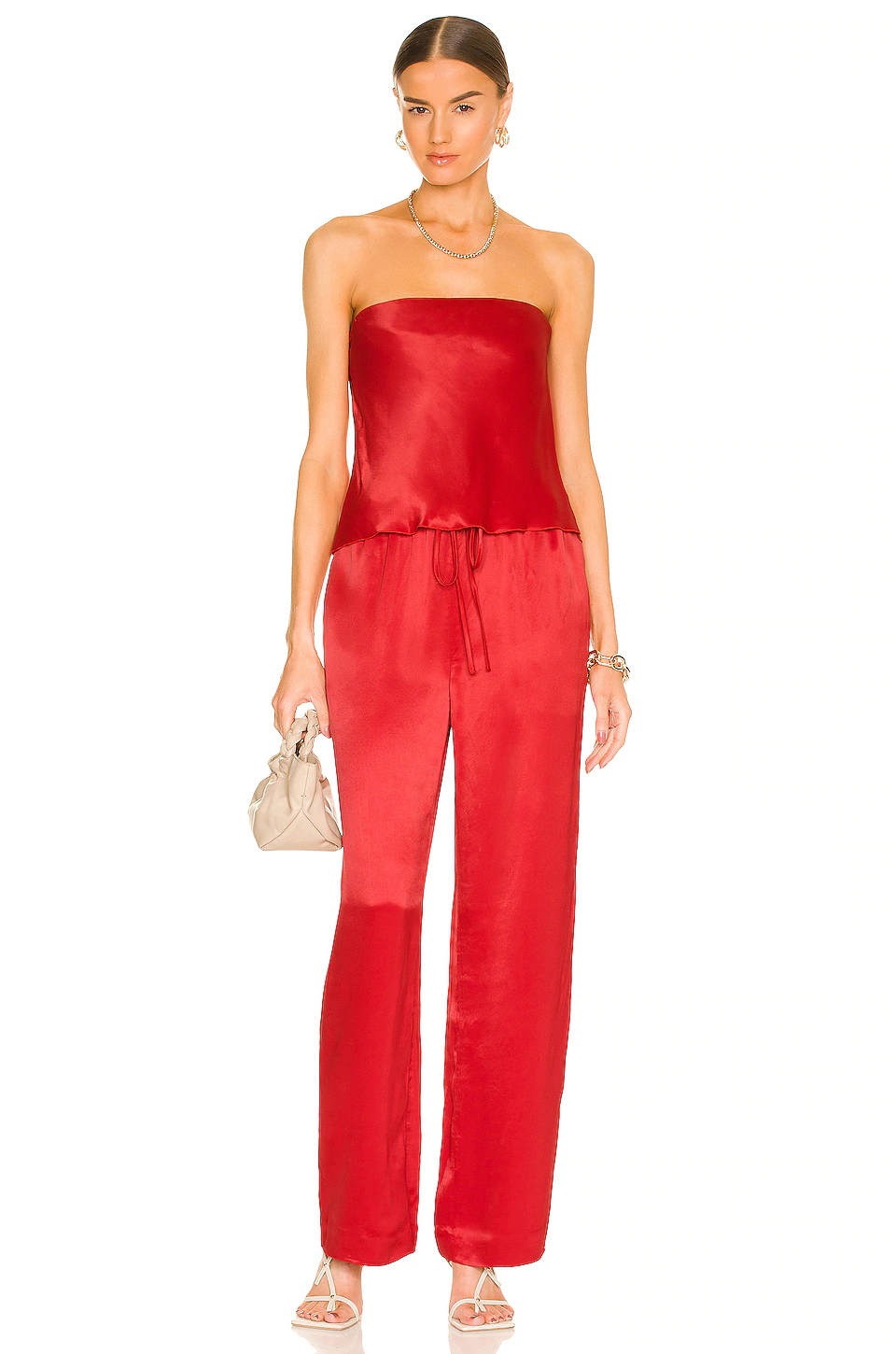 L'Academie Oxly Top In Red 4 L'Academie Oxly Top In Red - Image 4