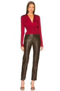 L'Academie Gamel Top In Burgundy -L'Academie Sales 2024 LCDE WS811 V4