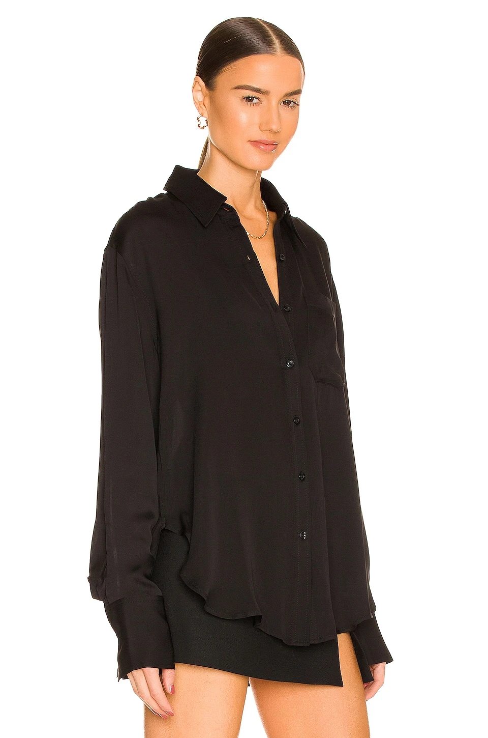L'Academie Lenae Shirt In Black 2 L'Academie Lenae Shirt In Black - Image 2