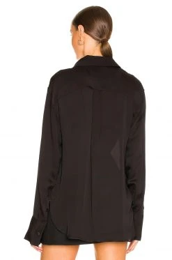 L'Academie Lenae Shirt In Black 6 L'Academie Lenae Shirt In Black -L'Academie Sales 2024 LCDE WS817 V3