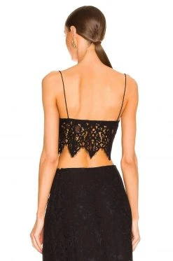 L'Academie Leila Lace Top In Black 6 L'Academie Leila Lace Top In Black -L'Academie Sales 2024 LCDE WS820 V3