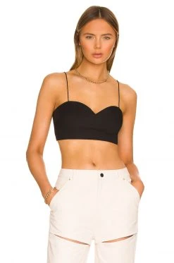 L'Academie The Maille Top In Black