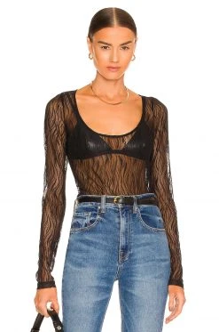 L'Academie Alex Top In Black