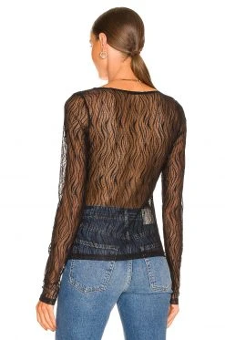 L'Academie Alex Top In Black -L'Academie Sales 2024 LCDE WS827 V3