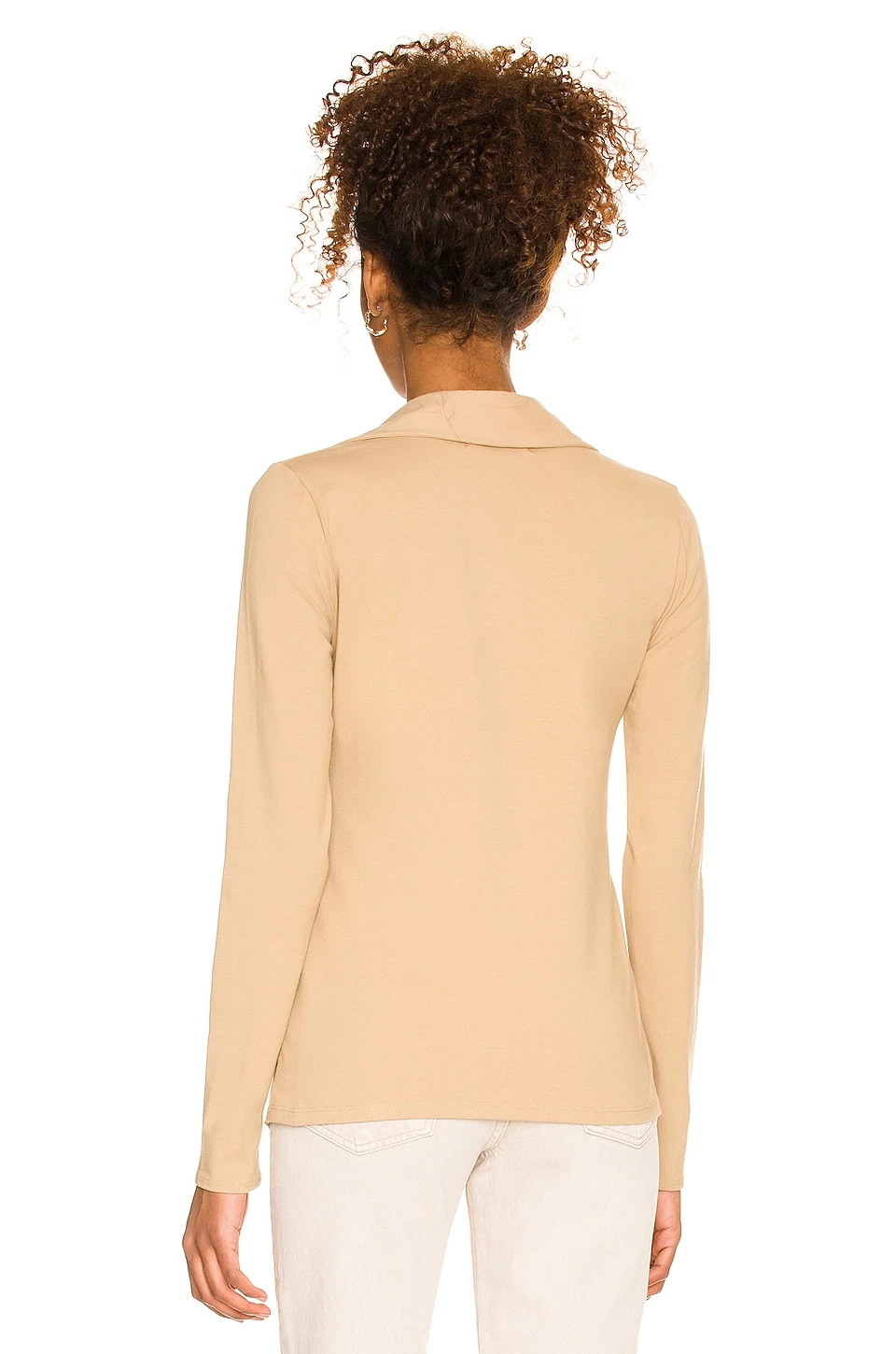 L'Academie The Amarine Top In Beige 3 L'Academie The Amarine Top In Beige - Image 3