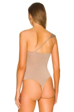 L'Academie Delphine Bodysuit In Taupe -L'Academie Sales 2024 LCDE WS834 V4