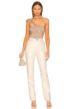 L'Academie Delphine Bodysuit In Taupe -L'Academie Sales 2024 LCDE WS834 V5