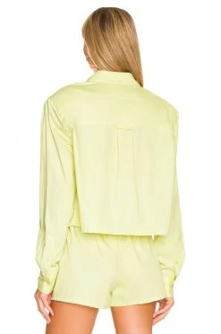 L'Academie The Tory Blouse In Cornsilk -L'Academie Sales 2024 LCDE WS840 V3