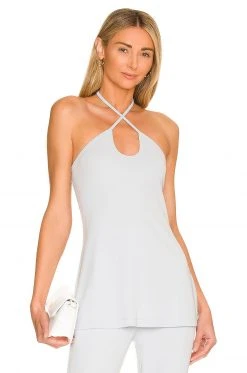 L'Academie Chance Top In Light Blue