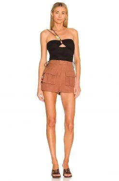 L'Academie Nadia Top In Black 7 L'Academie Nadia Top In Black -L'Academie Sales 2024 LCDE WS846 V4